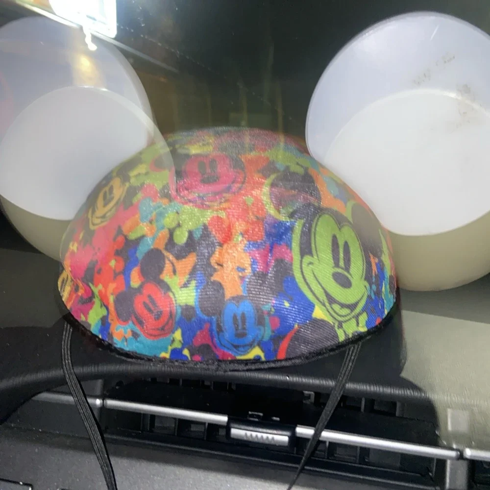 Mickey Mouse Light Up Ears Disney Parks, Tested.. Rare